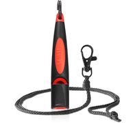 ACME - Silbato Alpha 211.5 para perros con cordón, color negro y naranja, cámaras de sonido patentadas con rendimiento de sonido controlado, diseño de agarre cómodo, accesorios para perros, ayudas de