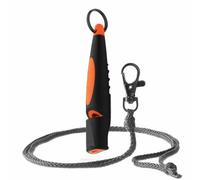 ACME - Silbato Alpha 211.5 para perros con cordón, color negro y naranja, cámaras de sonido patentadas con rendimiento de sonido controlado, diseño de agarre cómodo, accesorios para perros, ayudas de