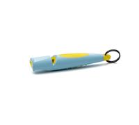 ACME Silbato para perros No. 210,5 (actualización de 2023) | Alpha | Verison mejorado | Ideal para la devolución de llamada | Gran alcance | Nuevo mango | Frecuencia estandarizada (azul bebé/amarillo)