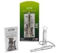 Acme Silent Whistle No. 535 - El Silbato para Perros Casi silencioso para adiestramiento y adiestramiento de Perros | Rango de Alta frecuencia | también para comunicarse con Delfines