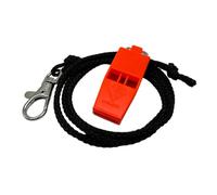 Acme Tornado No. 636 - Silbato de señalización con banda para silbato, color naranja