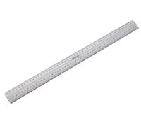 Acme United E-10113 00 - Regla (metal, 50 cm), color plateado 50 cm (1 Stück )