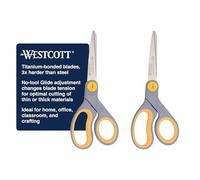 ACME Westcott Titanium Tijeras Rectas, 2 Unidades