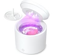 Acmeenjoy Limpiador Ultrasonidos Dental 48000Hz, Ultrasonic Cleaner 200ml