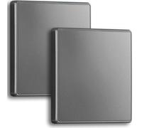 Acmerota 2 piezas de placa ciega simple Cubierta Placas ciegas simples Cubierta de enchufe Superposición para tipo 86, protección contra descargas eléctricas, cubierta impermeable