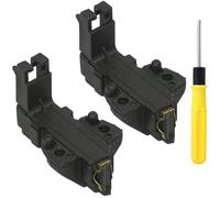 Acmerota 49018683 Ceset Motor Escobillas de Carbono para Hoover Dynamic Next AAA140 AB105001 AB110001 para Candy para Bosch para Hotpoint Lavadora Reemplazar 49018683 92126721 Escobillas de Carbono