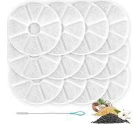 Acmerota Filtro de Repuesto para Philips PAW3210/02 Fuente de Agua para Gatos, Paquete de 12 Filtro para Fuente de Agua para Gatos Compatible con Philips PAW0010/01 PAW3210/02 Fuentes