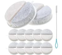 Acmerota Paquete de 12 Fuentes para Beber Filtros de Repuesto compatibles para Nugget Fuentes para Lite y Premium Filtro de Fuente de Agua para Fuente de Agua para Gatos de 84 FL oz/2,5 L