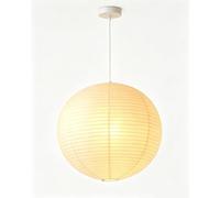 ACMHNC Lámpara Colgante Japonesa de Papel, 40 cm Lámpara de Techo Completa con Portalámparas E27, Cable 1,2 m, Luz Suave y Ambiente Cálido Para Dormitorio, Salón, Comedor, Hotel