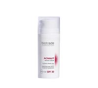 Acnaut Crema reparadora SPF 30 30 ml, especialmente para cicatrices de acné, reduce las manchas rojas en la piel, protección solar para piel grasa, de Biotrade