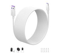 ACOCOBUY 8m Extra Largo Cable USB C Carga para XiaoMi cámara de seguridad