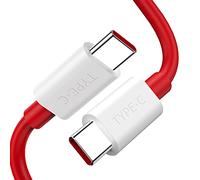 ACOCOBUY Cable Carga Tipo C a Tipo C para OnePlus Warp USB C a USB C para OnePlus Warp Charge 2m, USB Tipo C Cable de Carga rápida para OnePlus Nord/9/9 Pro/8T/8 Pro/8/7T/7T Pro/7 Pro/7/6T/6/5T/5/3T