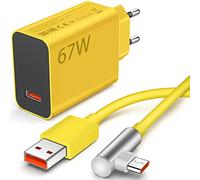 ACOCOBUY Cargador Rápido de 67W con Cable USB C de 1m para 15T/14T/13T/12/11, Carga Rápida para XiaoMi 13/13 Lite/12 Lite/12X/11T/para Mi Pad 8/7/6/5 para Redmi Note 15/14S/13/12/11 Pro/Poco X5/X4/X3