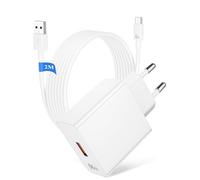 Acocobuy - Cargador rápido para Honor 400 200 90 Lite inteligente rápido y 6 A, cable USB C 2 m, carga para Honor Magic 6 7 Lite 6 5Pro V5 V3 V2 X6b X6c X7b X8c X9d P-ura 70 Pad 10 9 X9 X9a X8a