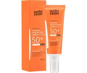 Acofar Gel Facial Toque de Seda Color Spf 50+ 50ml