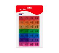 Acofar Pastillero Semanal Horizontal 1 U