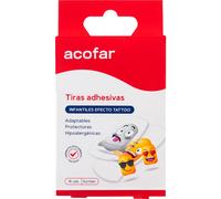 Acofar Tiras Infantiles Tattoo Emoji 16 U