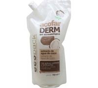 Acofarderm Ecopack Gel Extracto de Coco 750 Ml - Gel de Ducha Dermatológico