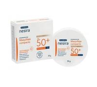 Acofarderm SPF 50 Maquillaje Compacto 10 G - No Graso, Todo Tipo de Piel, Resistente al Agua