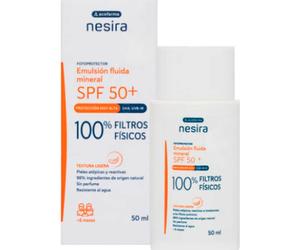 Acofarma Nesira Emulsión Fluida Solar Mineral SPF50+ 50ml