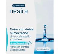Acofarma Nesira Gotas Humectantes Ácido Hialurónico 20uds