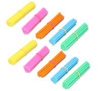 ACOGEDO 100 Piezas de Herramienta de Entrenamiento Aritmético para Contar, Ayuda para la Enseñanza de Sumas y Restas para Niños, para Que Operen Pequeños Palos de Conteo, Palos de Conteo de Plástico,