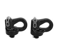 ACOGEDO 2 Anclajes de Cadena de Cuello de Cisne para 2500 HD 3500 HD y XD - Soporte de Receptor 60691 de Acero de Aleación Resistente con Enganche de -/4"