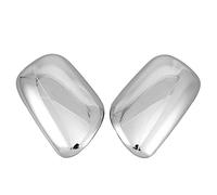 ACOGEDO 2 Piezas Carcasa de Cubierta de Espejo Retrovisor Elegante ABS Plateado Ajuste para / 2003 Previene de Rasguños Cubierta de Espejo Retrovisor Tapa de Lateral de Embellecedor de de Puerta