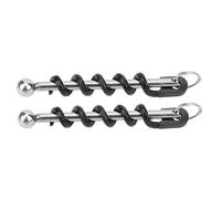 ACOGEDO 2 Piezas Portátil de Acero Inoxidable Abridor de Botellas de Cerveza Accesorios de Cocina un Llavero Fácil para Abridor de Botellas de Cerveza de de Vino Sacacorchos Botella Sacacorchos