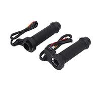 ACOGEDO 2 Puños de Motocicleta con Calefacción Eléctrica de 12 V para Manillar de 7/8 Pulgadas - Calentadores de Manos de Invierno de 3 Temperaturas - - Ajuste Universal para