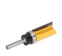 ACOGEDO /4in Vástago Cortador de Carpintería Broca Enrutadora Al Ras de Acero Al Carbono para Herramienta de Corte y Fresado Recto Lo Mejor para Proyectos de Bricolaje