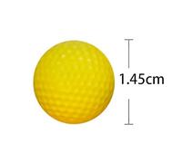 ACOGEDO 50 Uds. Recarga de Munición de Espuma Redondas, Paquete de Bolas de Repuesto, Juguete para Niños MXVII-10K Zeus XVII-3000 Blasters Been Khaos Helios Kronos XVIII-500 Atlas XV-700 para Espuma