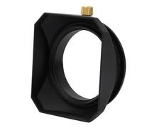 ACOGEDO Accesorio de Sombra para Parasol de Lente Cuadrado para Cámaras sin Espejo Filtro de Lente de Cámara de Video Digital de 2 Parasol de Imagen Rectangular a Prueba de Luz 1 Hecha según su (58MM)