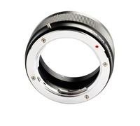 ACOGEDO Adaptador de Montura de Objetivo Manual, de Aleación de Aluminio para Objetivos con Montura MD MC a Cámaras sin Espejo, con Pintura de Extinción para Reducir los Reflejos de luz.