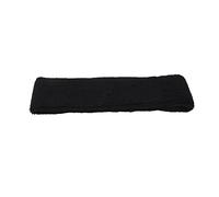 ACOGEDO Algodón de Poliéster Elástico de la Diadema de Fitness Absorbente de Sudor | Deportes que Corren Diadema para Hombres y Mujeres | Versátil Atlética y Ejercicio para Baloncesto, Yoga, (BLACK)
