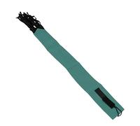 ACOGEDO Bolsa de Protección de la de Caballos Guardia de Caballo No Tejida de Tela con Diseño de Bucle de Gancho con Flecos Herramienta de Aseo de Negros (Green)