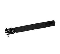 ACOGEDO Bolsa de Protección de la de Caballos Guardia de Caballo No Tejida de Tela con Diseño de Bucle de Gancho con Flecos Herramienta de Aseo de Negros (Black)