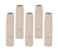 ACOGEDO Boquilla de Soldadura MIG de 5 uds., Repuesto Protector de Revestimiento Adhesivo 200A para Soldadura Eficiente (JL-200A)