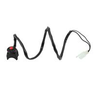 ACOGEDO Botón de Bocina del Interruptor de Muerte Universal para el Manillar la Motocicleta 22 Mm | Interruptor Parada Confiable para la Seguridad Moto