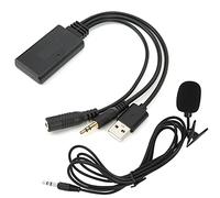 ACOGEDO Cable Adaptador 5 0 con Micrófono Reemplazo de Llamada Manos Libres para/Desde Tu Cable BluetoothAdaptador BluetoothMódulo para AutoCable AuxiliarAdaptador de Entrada AuxiliarAdaptador para