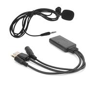 ACOGEDO Cable AUXIN para Coche Micrófono Llamadas Adaptador Manos Libres Que Permite la Conexión Adaptador de CableCable Radio para CocheAdaptador de Cable BluetoothAdaptador Manos Libres