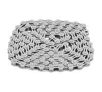 ACOGEDO Cadena de Bicicleta VG de 8 Velocidades, Ligera, Semihueca, Cadena de 116 Eslabones de 2x3/32 Pulgadas para Bicicleta de Montaña, una de Brillante y ResistenteCadena de de 8