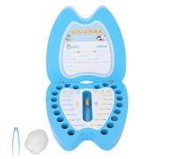 ACOGEDO Caja Creativa de Dientes de Madera con Diseño de Dibujos Animados, Organizador de Almacenamiento Liviano para Recuerdo de Dientes de Leche, Material - Adecuado para Niños