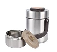 ACOGEDO Caja de Acero Inoxidable 304 con Aislamiento Al Vacío de Gran Capacidad de 1500 Ml - Contenedor de Alimentos a Prueba de Fugas para el Trabajo, Viajes y Picnics