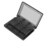 ACOGEDO Caja de Almacenamiento de Cartucho de Caja de Tarjeta de Juego de Plástico PP de 28 Pulgadas para DSL DSI LL 3DS/DSL/DSI de Tarjeta de Memoria de JuegoCartucho de de JuegoEstuche de de (BLACK)