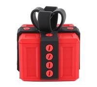 ACOGEDO Caja de Regalo Molesta con Tornillos Novedad Divertida Caja de Regalo Impresa en 3D para Guardar Juguetes Decoraciones Navideñas Azul Rojo Que Se Suma a una de única y Molesta Impreso en 3D