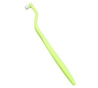 ACOGEDO Cepillo Interdental Profesional con Cabeza Suave para la Limpieza de Abrazaderas de ortodoncia: Herramienta de Cuidado Oral Portátil y Ergonómico (GREEN)