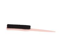 ACOGEDO Cepillo para el Cabello Burlón de Alto Volumen para Peinar con Cerdas de Nylon de 3 Hileras y Ergonómico para Todos los Tipos de Cabello Diseño de de Rata Negra para un Cuidado de de (PINK)