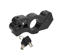 ACOGEDO Cerradura de Motocicleta Manillar Cerradura de Bocina Protectora de Aluminio para Seguridad de Frenado Negro que Es un Candado de Motocicleta Ea de Freno de de Manillar de Aluminio (BLACK)