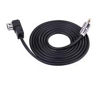 ACOGEDO Coche En CableReproductor de CD Cable 9887CD En CableCar Reproductor de CD CableCar Reproductor de Adap Adaptador de Entrada Auxiliar para Coche de 1,5 M, Cable de Audio KCA-121B para